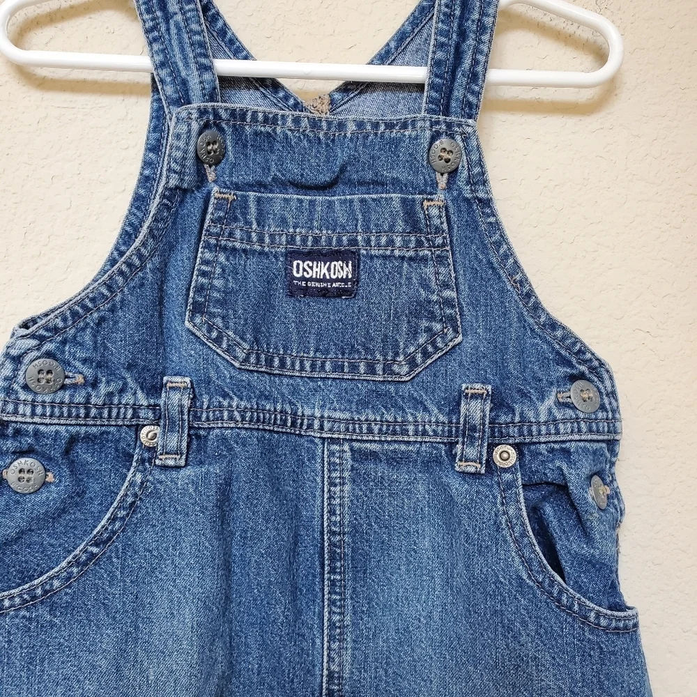 Oshkosh Denim Overall Dress.  Size 3T